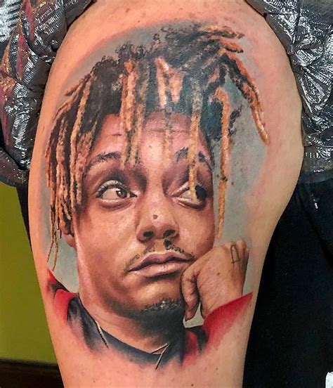 juice wrld tattoos|More.